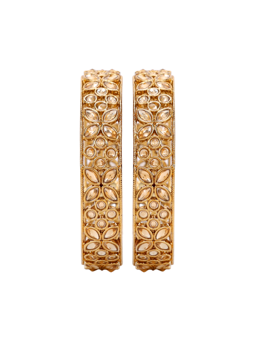 YouBella Jewellery Stylish Gold Plated Bangles for Girls and Women